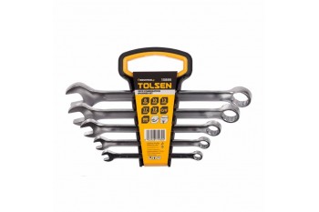 Комплект комбінованих ключів 5 шт в чохлі 8-10-13-17-19 мм Толсен