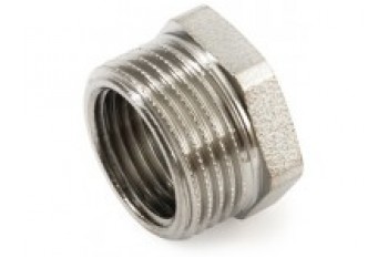 Заглушка BRASS 1/2" зовнiшня нiкель