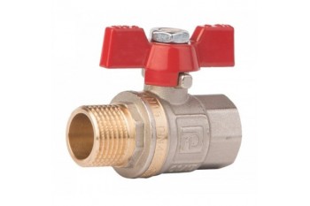 Кран кульовий Brass серія 200 1/2" ЗВ