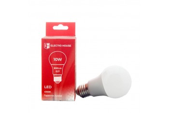 LED лампа шар G45 E27  10 Вт 4100К ELECTRO HOUSE (е)