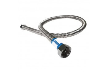 Шланг д/газу 1/2" Г-Г 150см, нерж SANTAN