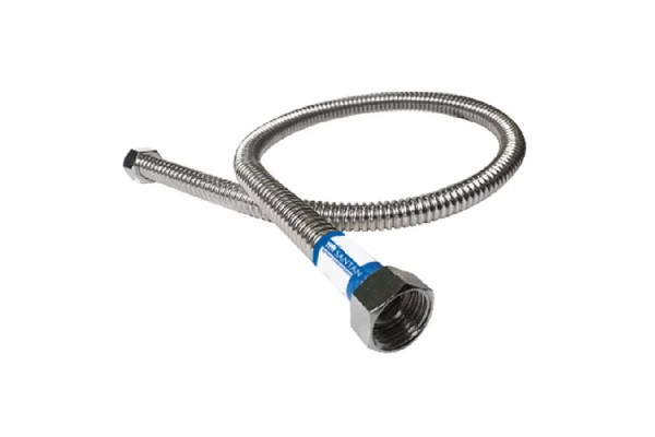 Шланг д/газу 1/2" Г-Г 150см, нерж SANTAN