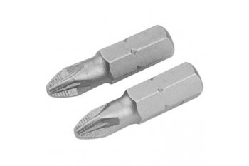 Біти S2A хрестові РН2х25мм, 2 шт блістер