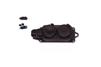 Розетка 2-а каучук SVT-5702 (16/64)