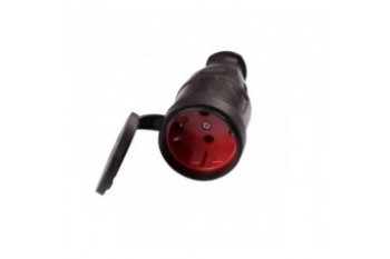 Гніздо YK406P з кришкой каучук із з/к (20/100)