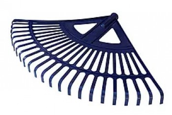 Граблі пластикові віяло 23 зуб великі під різьбу Польща (10)