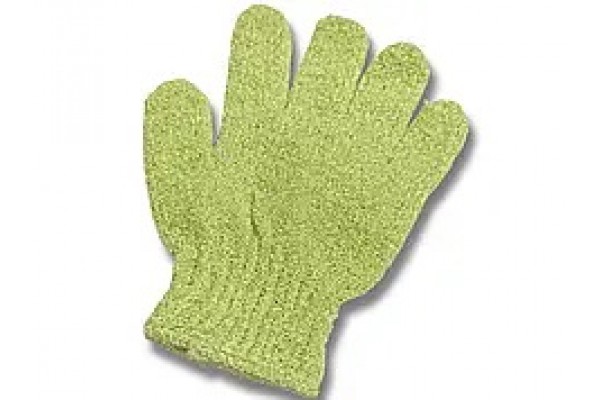 Мочалка-рукавичка банна 5 пальців Асорті