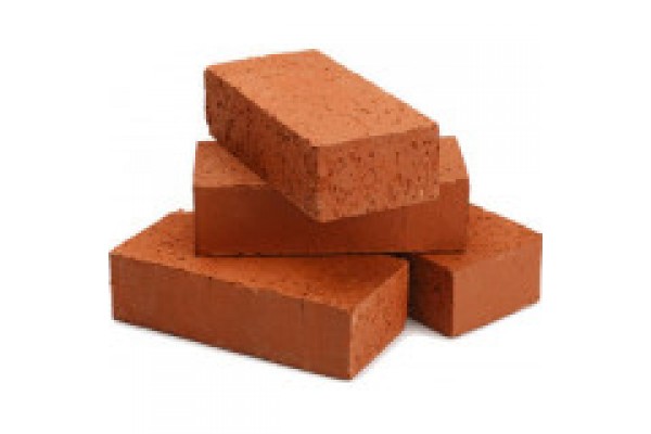 Цегла червона рядова, повнотіла, 250х120х60