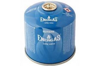 Балон газовий (Energas) до туристичних пальників/плит для кемпінгу, 500г  (0)