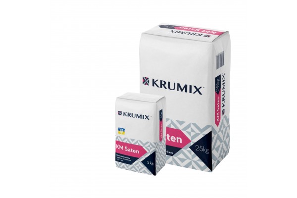 КМ Saten KRUMIX Шпаклівка гіпсова фінішна (25 кг)