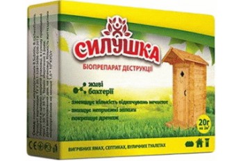Засіб для туалетів та вигрібних ям Силушка, 20гр, 10шт./уп. (0)