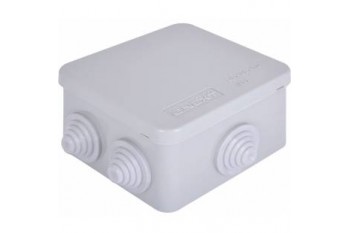 NX1044 Коробка розподільча герметична зовнішня квадратна 85х85х40 мм (60шт)