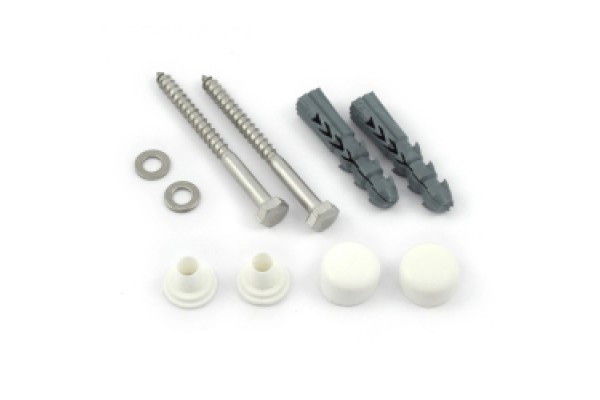 Крiплення унiтаза до пiдлоги (з декор.ковпачками i шурупами 6*80мм, пакет)