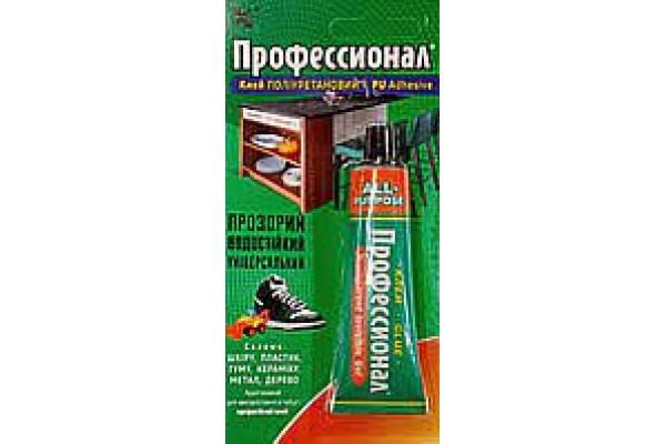 Клей Проф. МККД (метал, шкіра, кераміка, дерево) бл. (туба 35 мл) 40шт/ящ (0)
