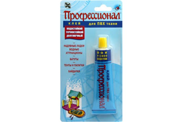 Клей Профессіонал  поліуретановий Для Ремонта Лодок   (туба 40 мл)