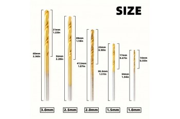 Свердло по металу Китай  1,0 мм. (10)