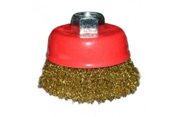 Щітка чашоподібна рифлена пров.  65 мм  MERCURY (ящ.100)