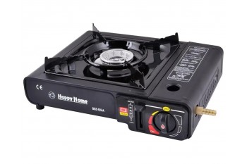 Плита туристична газова Happy Home (+перехідник) (ящ.8)