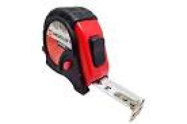 Рулетка гум. корпус з магнітом  7,5 м*25 мм, блістер MERCURY (12/60шт)