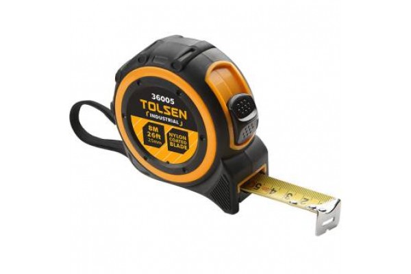 Рулетка пластик. корпус з магнітом 7,5 м.*25 мм. MERCURY (12/60шт)