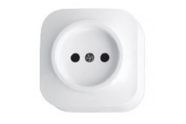 Розетка 1-а накладна SVT-1805 (10/200)