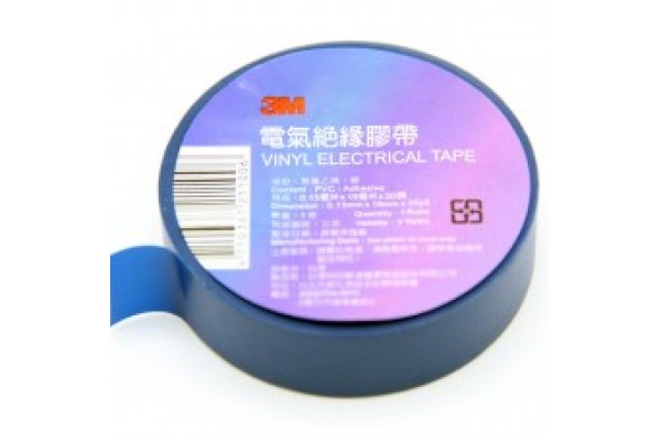 Ізолента 3M синя (250шт/ящ) (о)