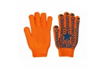 Рукавички робочі нітрил чорний №10 (dermagrip 061)