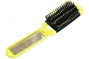 Розчіска розкладна з дзеркалом 10.5см