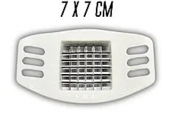 Фрирізка пластмасова з ручками 7х7 см