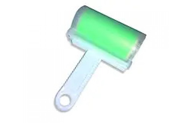 Ролик для чищення одягу силіконовий без відривань у чохлі 17см