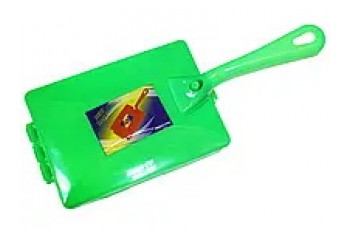 Ручний пилосос/щітка на роликах пластмасова з ручкою 10.5х15см