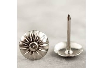 Цвяхи декоративні срібло (100 гр)