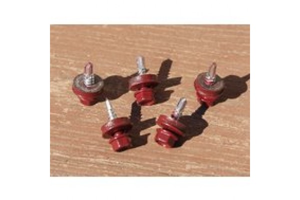 Саморіз покрівельний з EPDM шайбою 4,8х19 (3005)