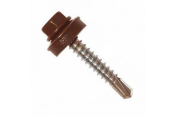 Саморіз покрівельний з EPDM шайбою 4,8х19 (8017)