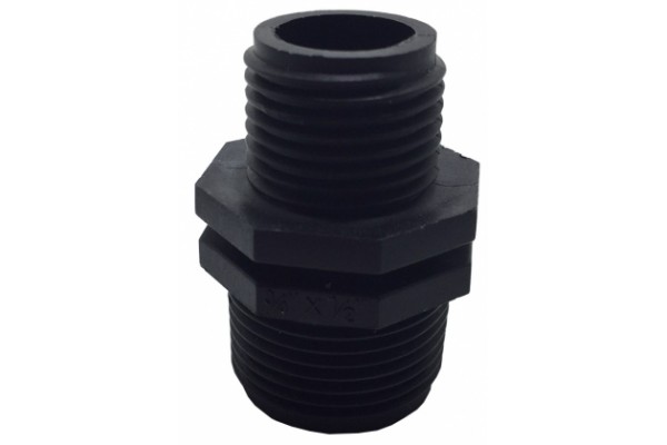 АР 1032 Адаптер - ніпель із зовнішнім різьбленням 1/2" - 3/4" (25/500)
