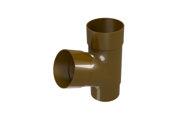 Трійник 67.5° Regenau 80 коричневий