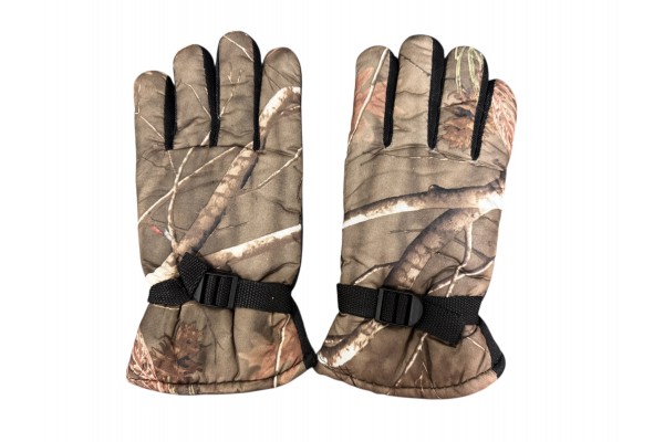 Рукавички зимові (мисливські, гумова накладка)