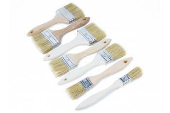 Пензлик плоский, 25 мм "Польша" (min 5) (≈1070 ящ)