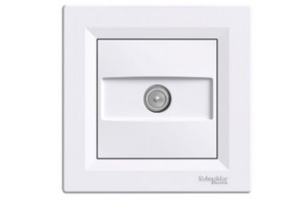 Розетка телевізійна Enzo  Білий (е)