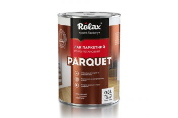 Лак паркетний поліуретановий глянцевий 0,8л Ролакс