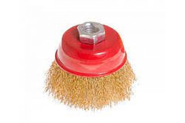 Щітка чашоподібна плетена пров. 100 мм MERCURY (ящ.60)