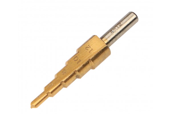 Свердло по металу ступінчате 4-12x2мм Толсен