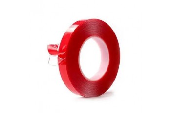 Піно-Акрилова двустороння стрічка 19 мм*5 м прозора