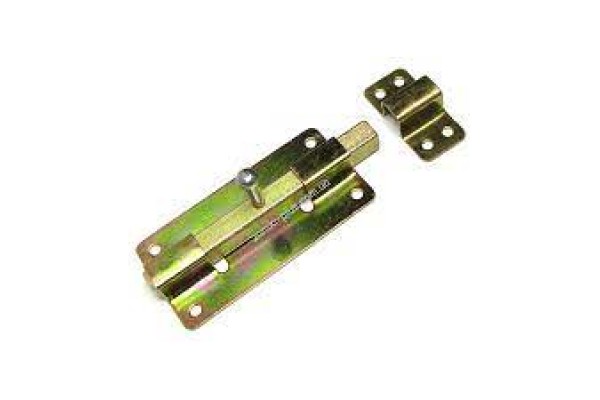 Шпингалет квадрат №12 [105×50] анодированный