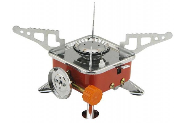 202  Портативна газова плита з пєзозапалювачем (50шт/ящ)