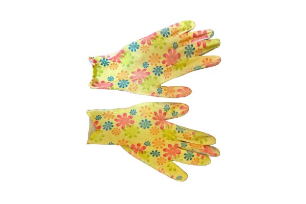 Рукавички п/у квіточки №8