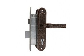 Арико Замок Врезной ЗВ4у Медь (55мм) Без цилиндра