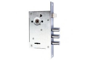 Арико Замок Врезной ЗВ9 Медь (77мм) полный комплект в упаковке