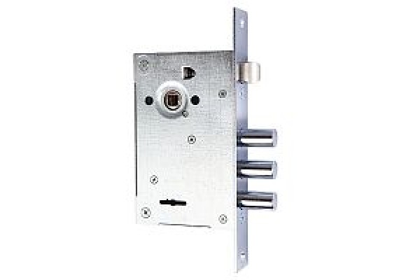 Арико Замок Врезной ЗВ9 Медь (77мм) полный комплект в упаковке