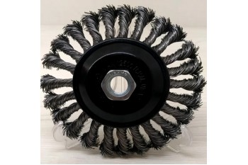 Щітка конусна плетена пров. 125 мм MERCURY (ящ.60)
